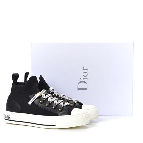 walk n dior sneaker in technical knit and calfskin|Dior walk'n'dior sneakers.